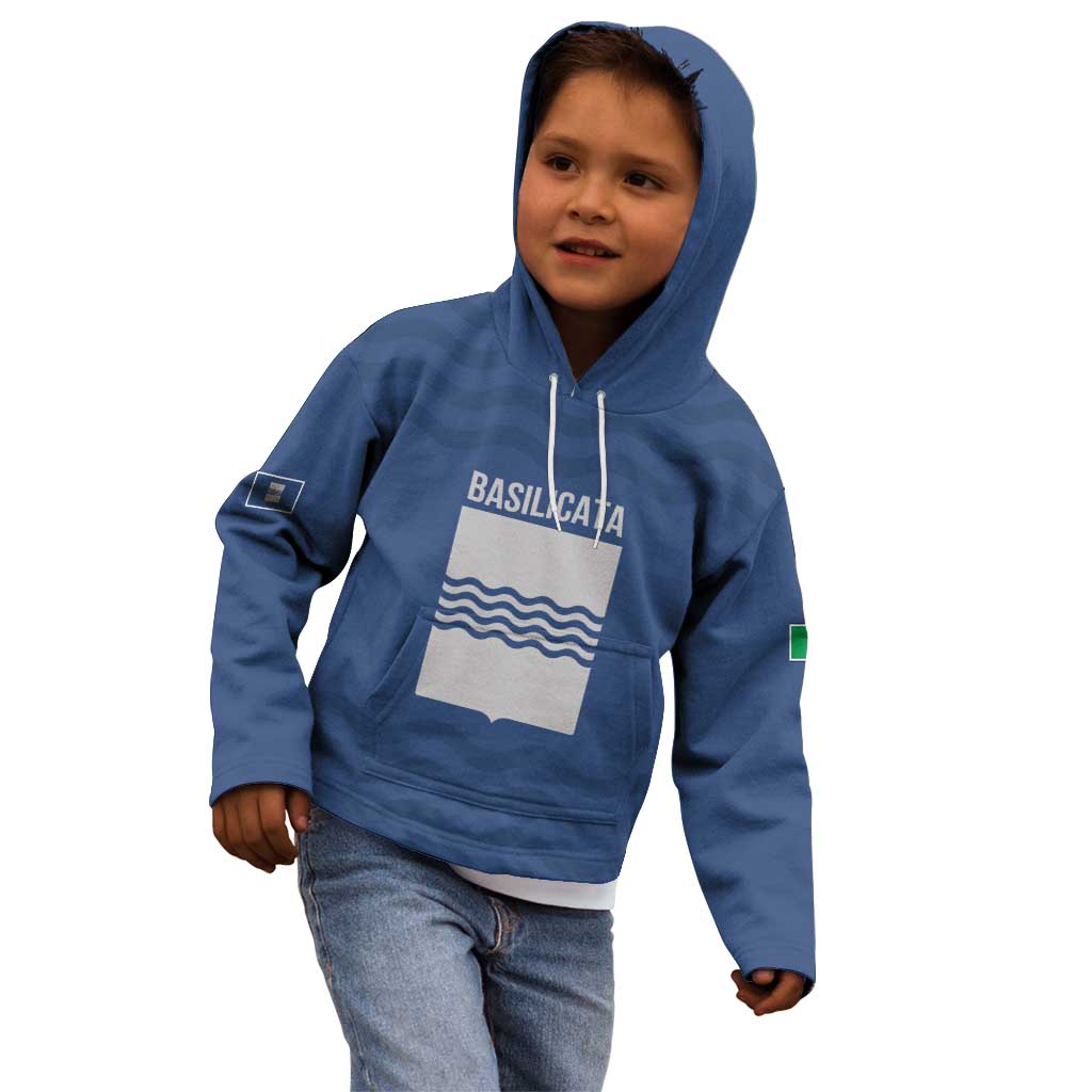 Personalized Italy Basilicata Kid Hoodie Inspiration Flags Style