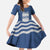 Personalized Italy Basilicata Kid Short Sleeve Dress Inspiration Flags Style