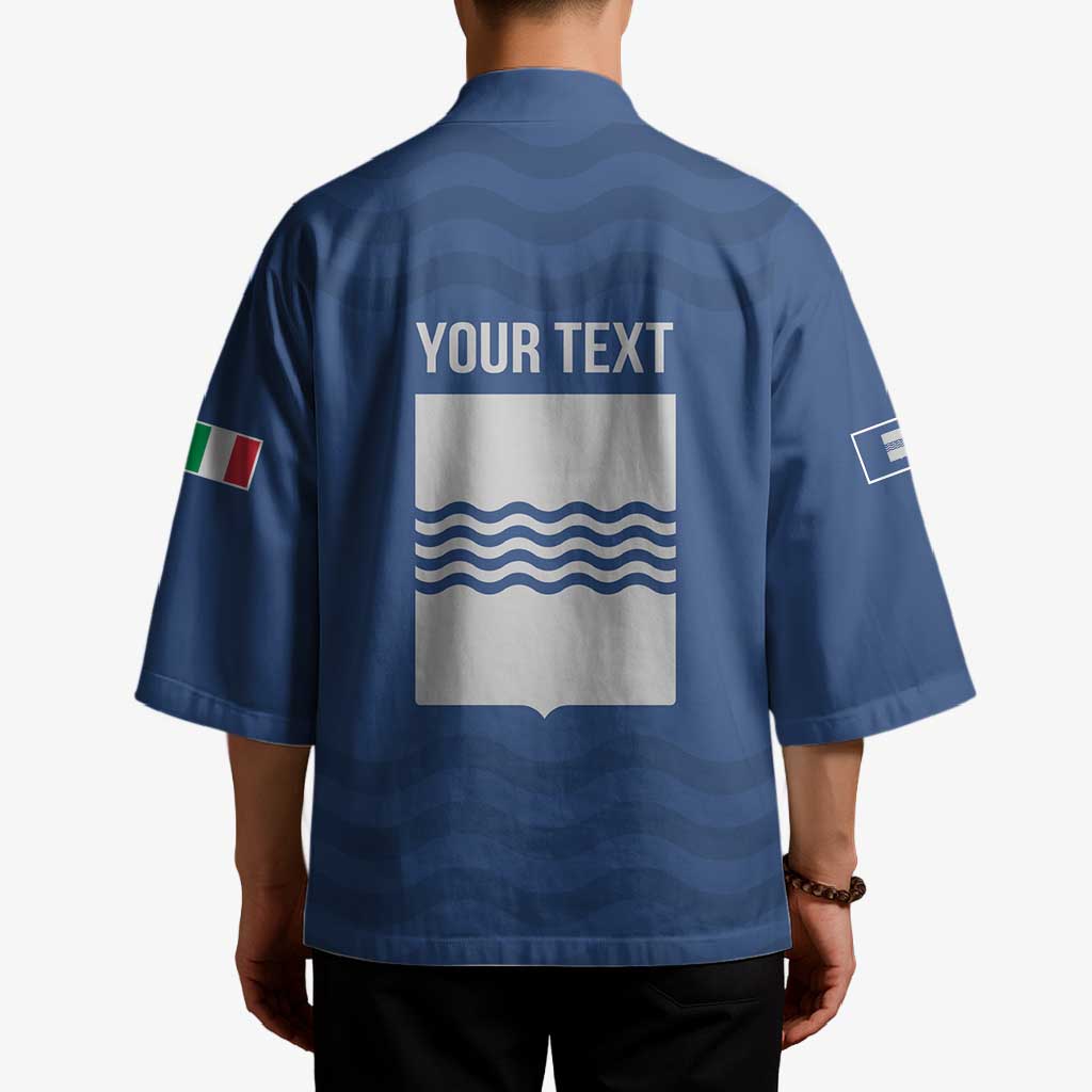 Personalized Italy Basilicata Kimono Inspiration Flags Style - Wonder Print Shop