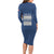 Personalized Italy Basilicata Long Sleeve Bodycon Dress Inspiration Flags Style