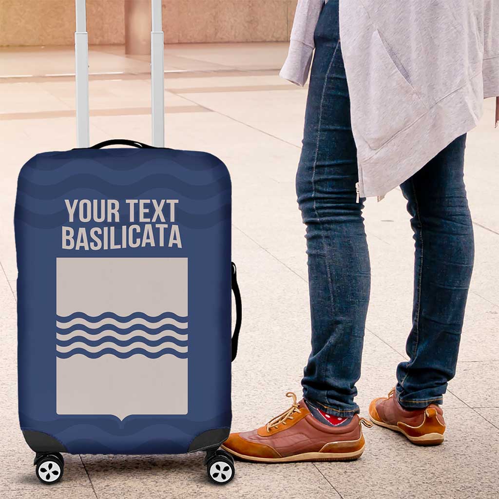 Personalized Italy Basilicata Luggage Cover Inspiration Flags Style