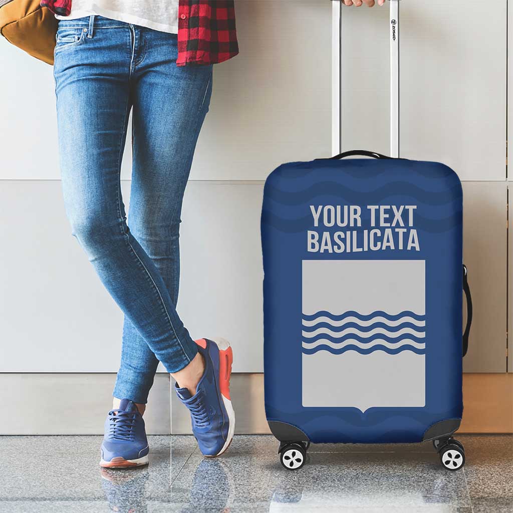 Personalized Italy Basilicata Luggage Cover Inspiration Flags Style