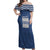 Personalized Italy Basilicata Off Shoulder Maxi Dress Inspiration Flags Style