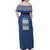 Personalized Italy Basilicata Off Shoulder Maxi Dress Inspiration Flags Style