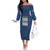 Personalized Italy Basilicata Off The Shoulder Long Sleeve Dress Inspiration Flags Style