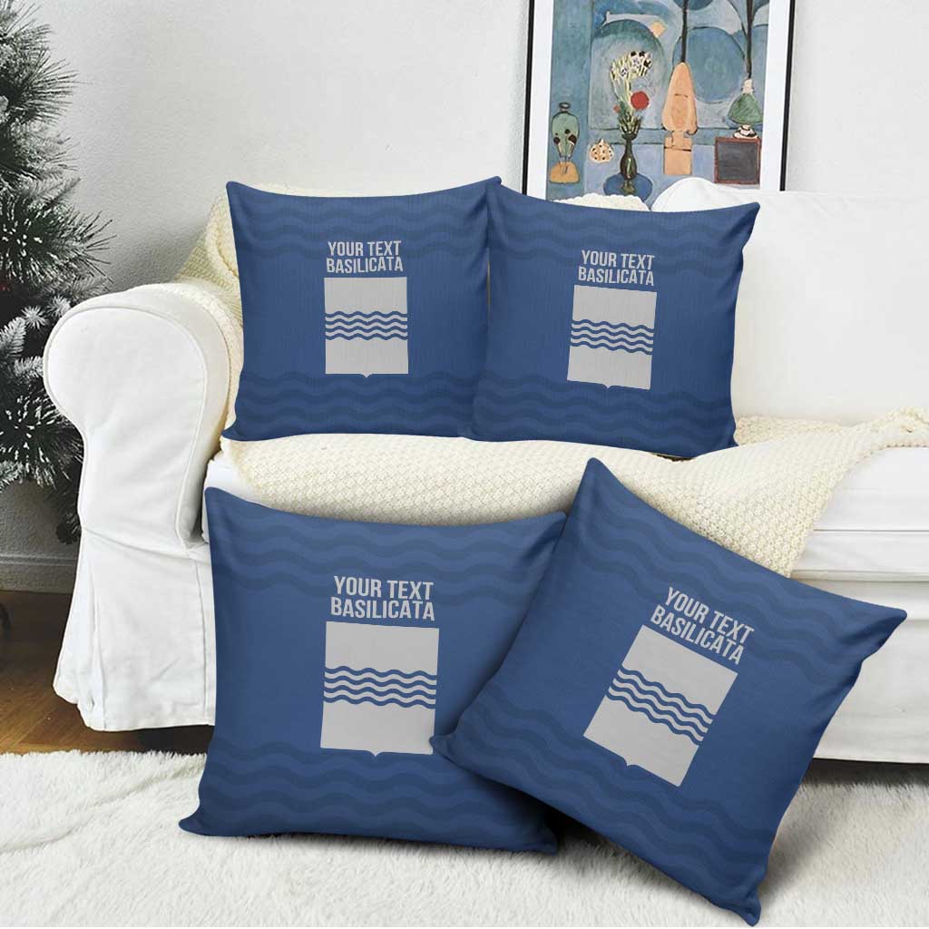 Personalized Italy Basilicata Pillow Cover Inspiration Flags Style - Wonder Print Shop