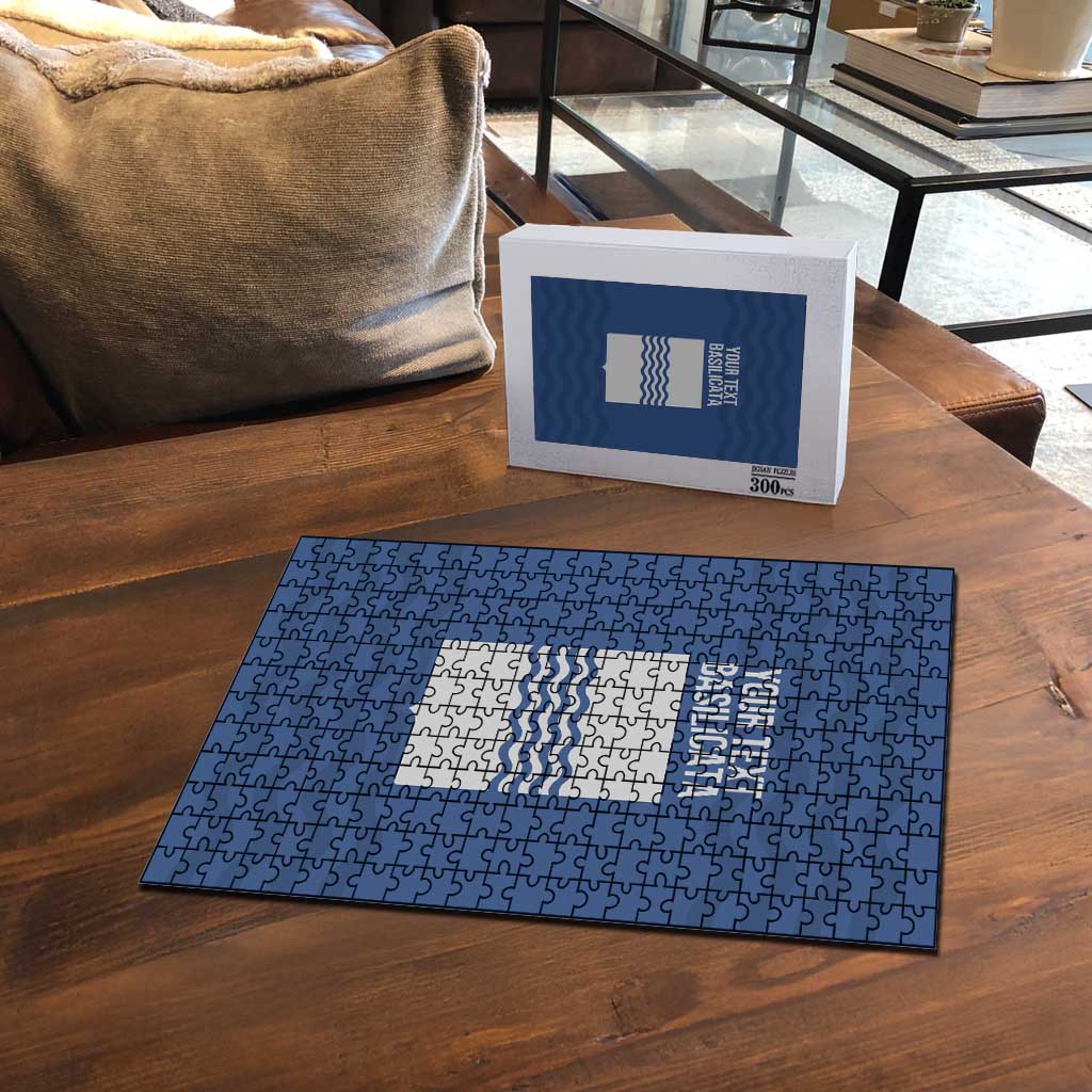 Personalized Italy Basilicata Puzzle Inspiration Flags Style - Wonder Print Shop