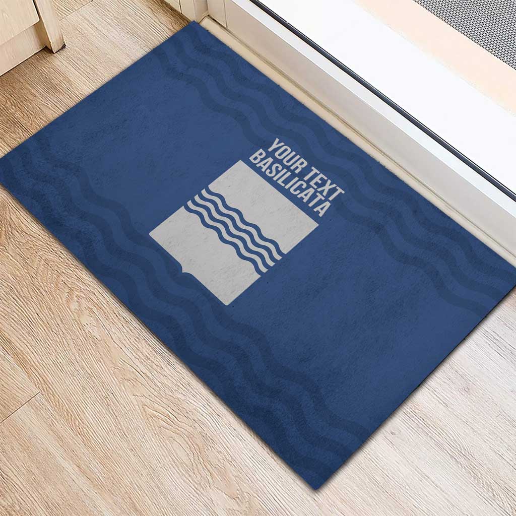 Personalized Italy Basilicata Rubber Doormat Inspiration Flags Style