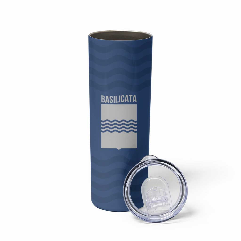 Personalized Italy Basilicata Skinny Tumbler Inspiration Flags Style