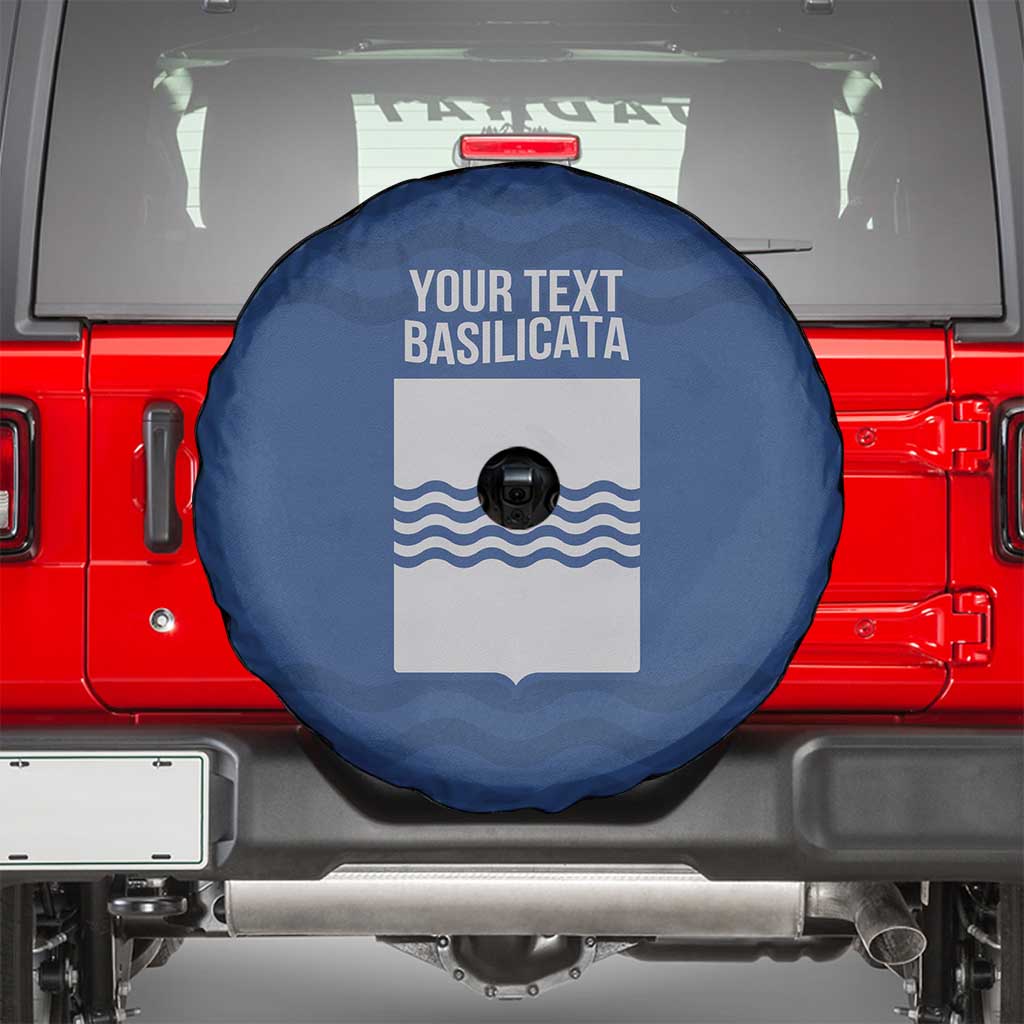 Personalized Italy Basilicata Spare Tire Cover Inspiration Flags Style