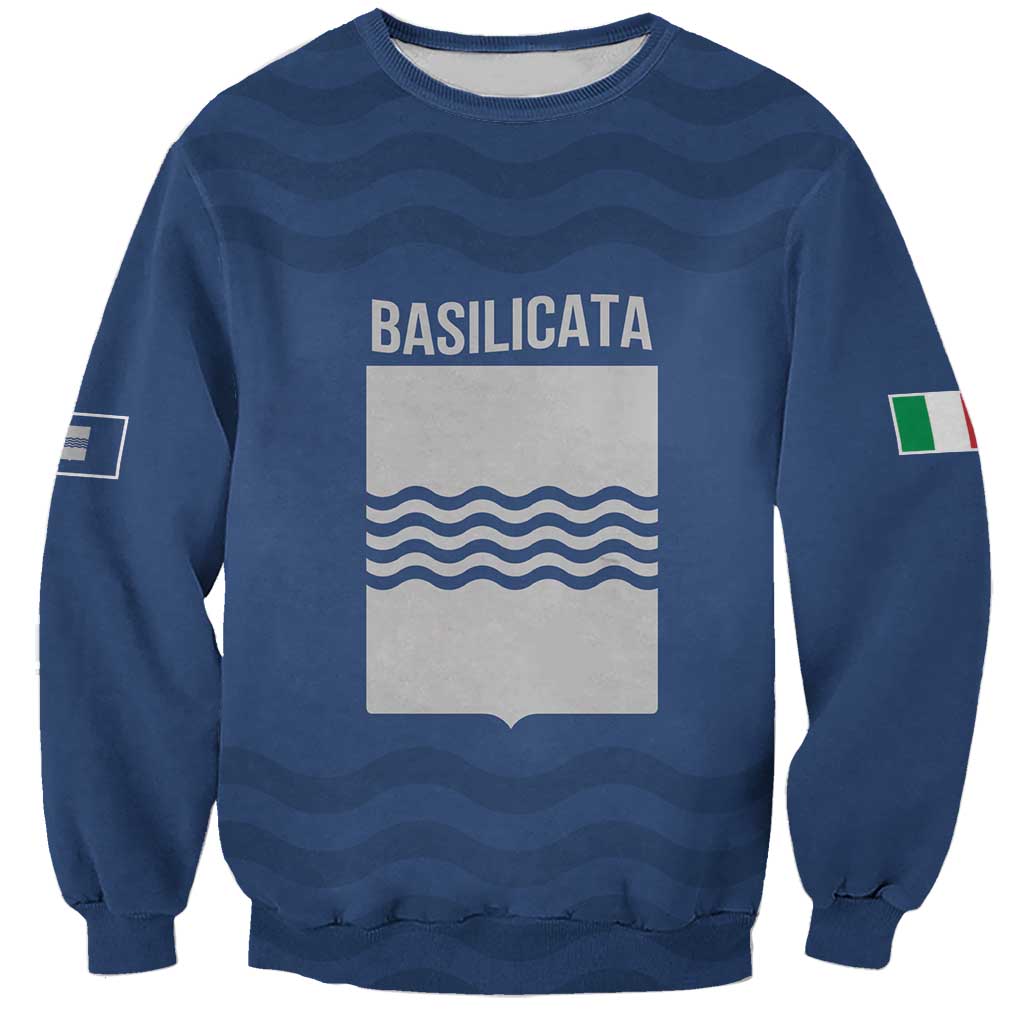 Personalized Italy Basilicata Sweatshirt Inspiration Flags Style