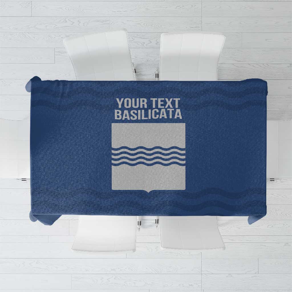 Personalized Italy Basilicata Tablecloth Inspiration Flags Style