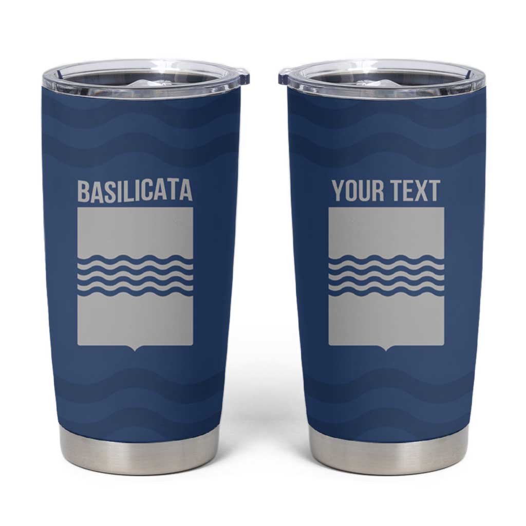 Personalized Italy Basilicata Tumbler Cup Inspiration Flags Style