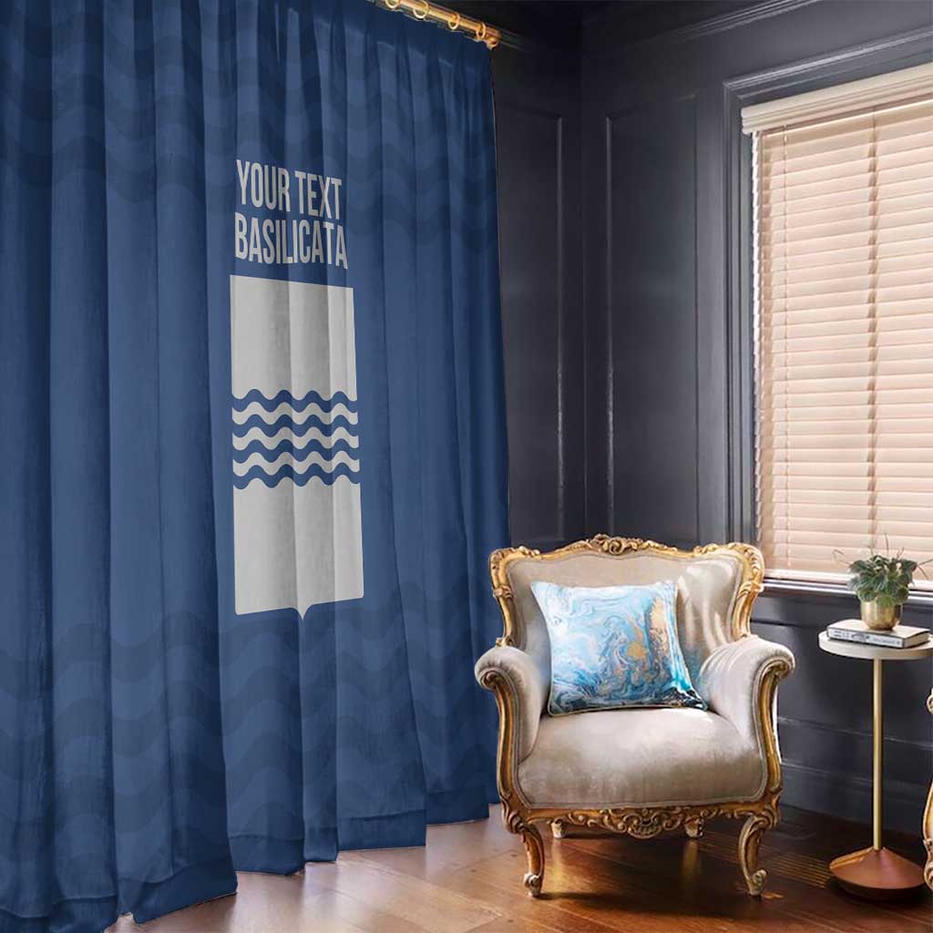 Personalized Italy Basilicata Window Curtain Inspiration Flags Style