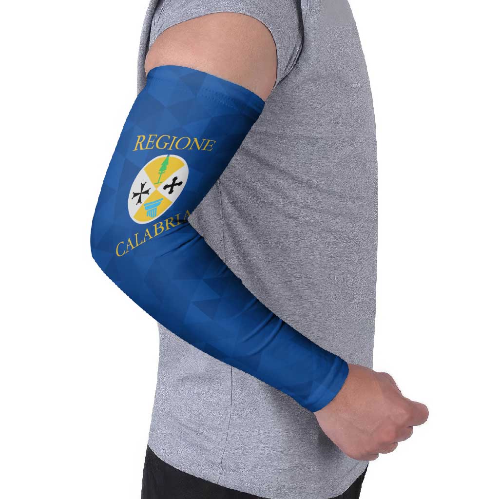 Personalized Italy Calabria Arm Sleeves Inspiration Flags Style - Wonder Print Shop