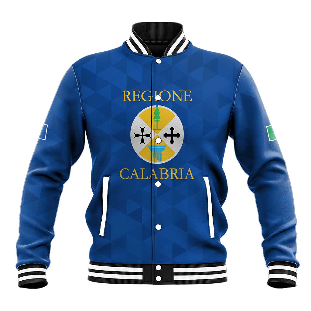 Personalized Italy Calabria Baseball Jacket Inspiration Flags Style