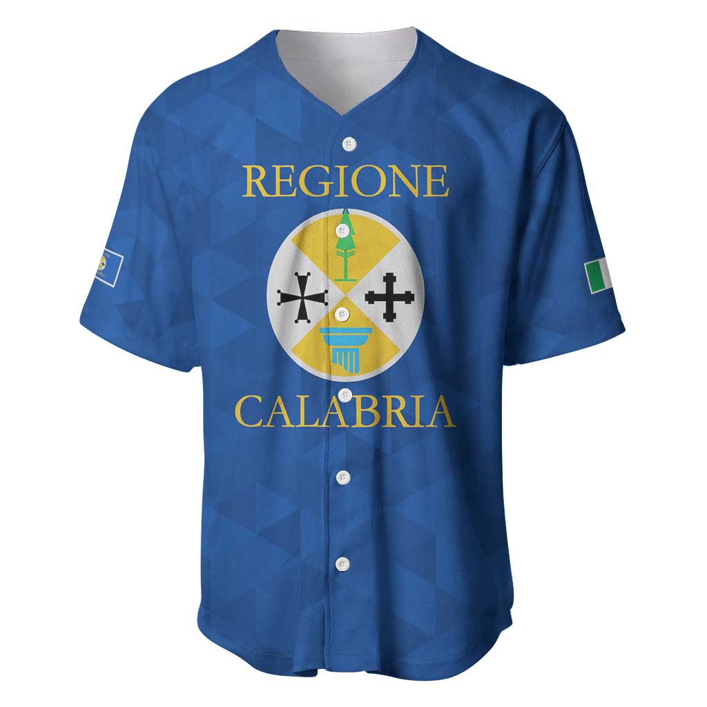 Personalized Italy Calabria Baseball Jersey Inspiration Flags Style