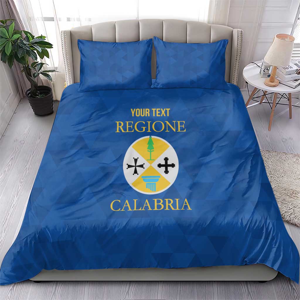 Personalized Italy Calabria Bedding Set Inspiration Flags Style