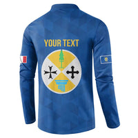 Personalized Italy Calabria Button Sweatshirt Inspiration Flags Style