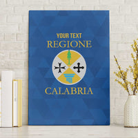 Personalized Italy Calabria Canvas Wall Art Inspiration Flags Style