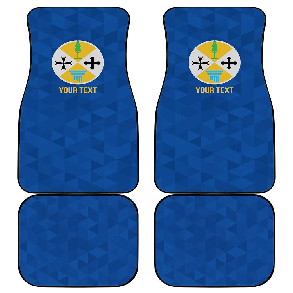 Personalized Italy Calabria Car Mats Inspiration Flags Style