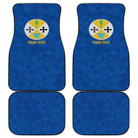 Personalized Italy Calabria Car Mats Inspiration Flags Style