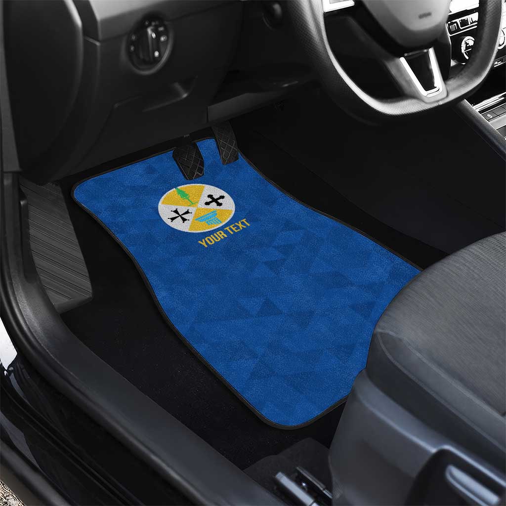 Personalized Italy Calabria Car Mats Inspiration Flags Style