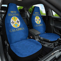 Personalized Italy Calabria Car Seat Cover Inspiration Flags Style