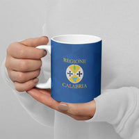 Personalized Italy Calabria Ceramic Mug Inspiration Flags Style - Wonder Print Shop