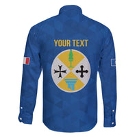 Personalized Italy Calabria Family Matching Off The Shoulder Long Sleeve Dress and Hawaiian Shirt Inspiration Flags Style