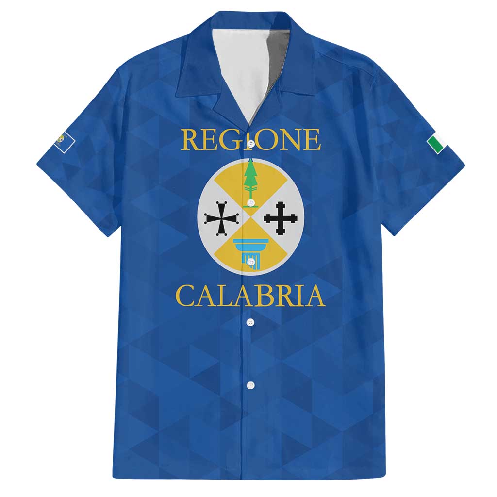 Personalized Italy Calabria Hawaiian Shirt Inspiration Flags Style