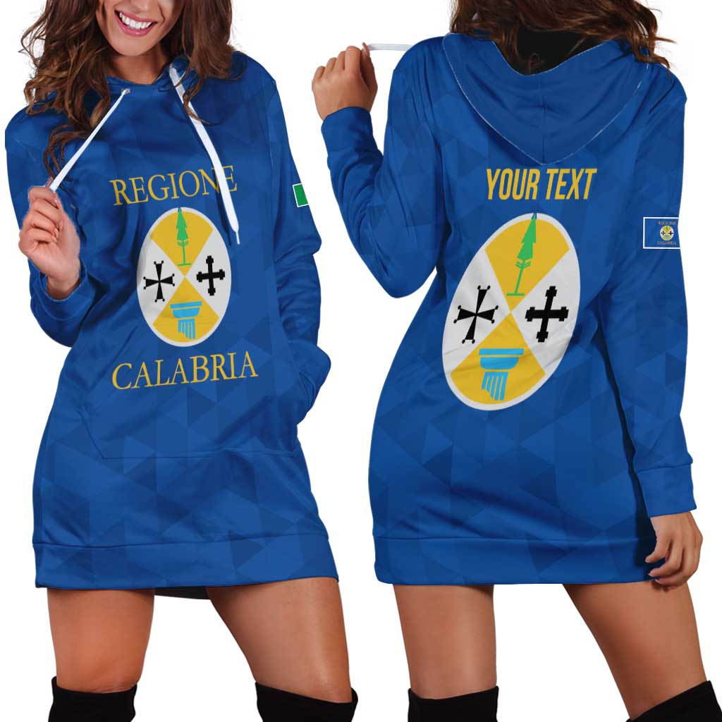 Personalized Italy Calabria Hoodie Dress Inspiration Flags Style