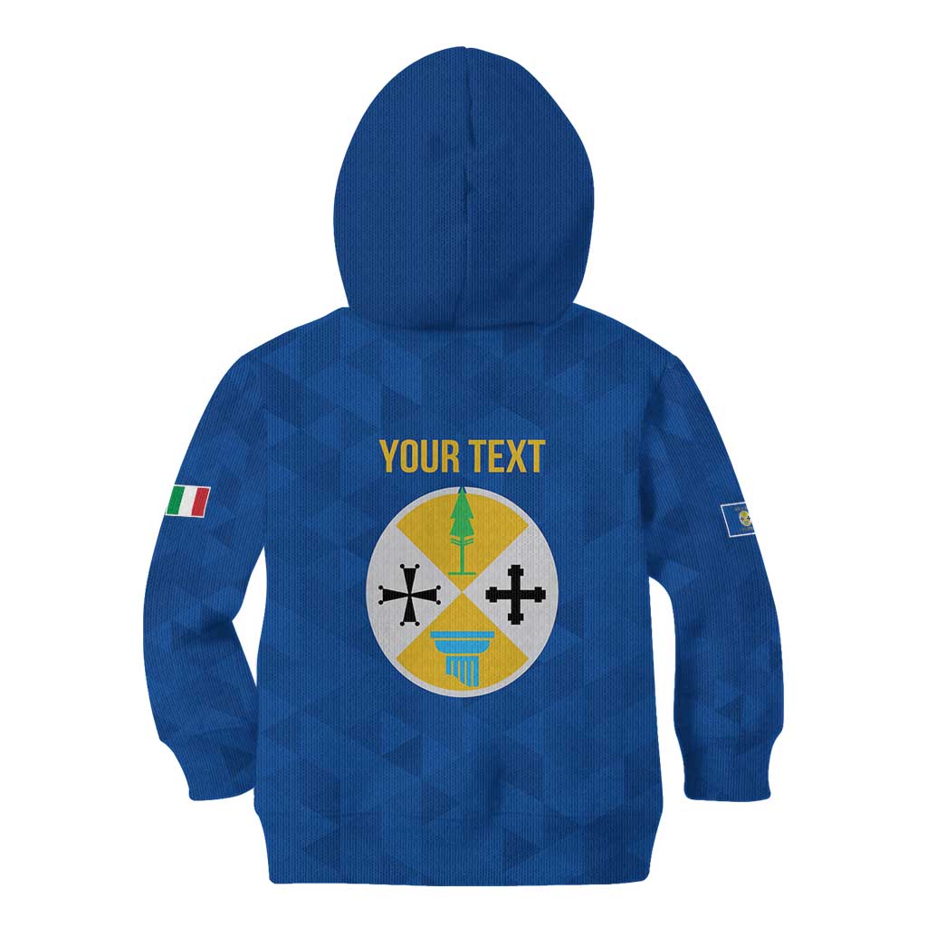 Personalized Italy Calabria Kid Hoodie Inspiration Flags Style
