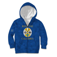 Personalized Italy Calabria Kid Hoodie Inspiration Flags Style