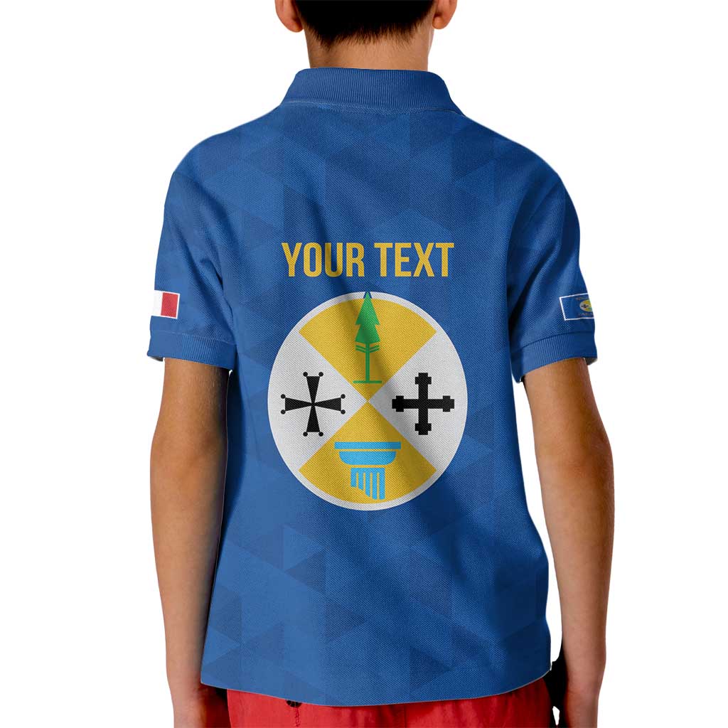 Personalized Italy Calabria Kid Polo Shirt Inspiration Flags Style