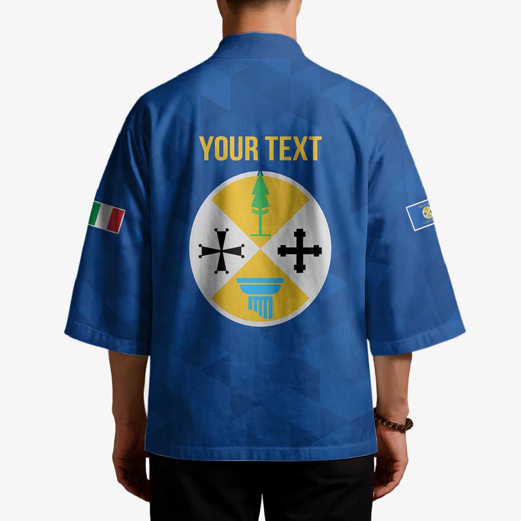 Personalized Italy Calabria Kimono Inspiration Flags Style - Wonder Print Shop