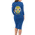 Personalized Italy Calabria Long Sleeve Bodycon Dress Inspiration Flags Style