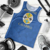 Personalized Italy Calabria Men Tank Top Inspiration Flags Style
