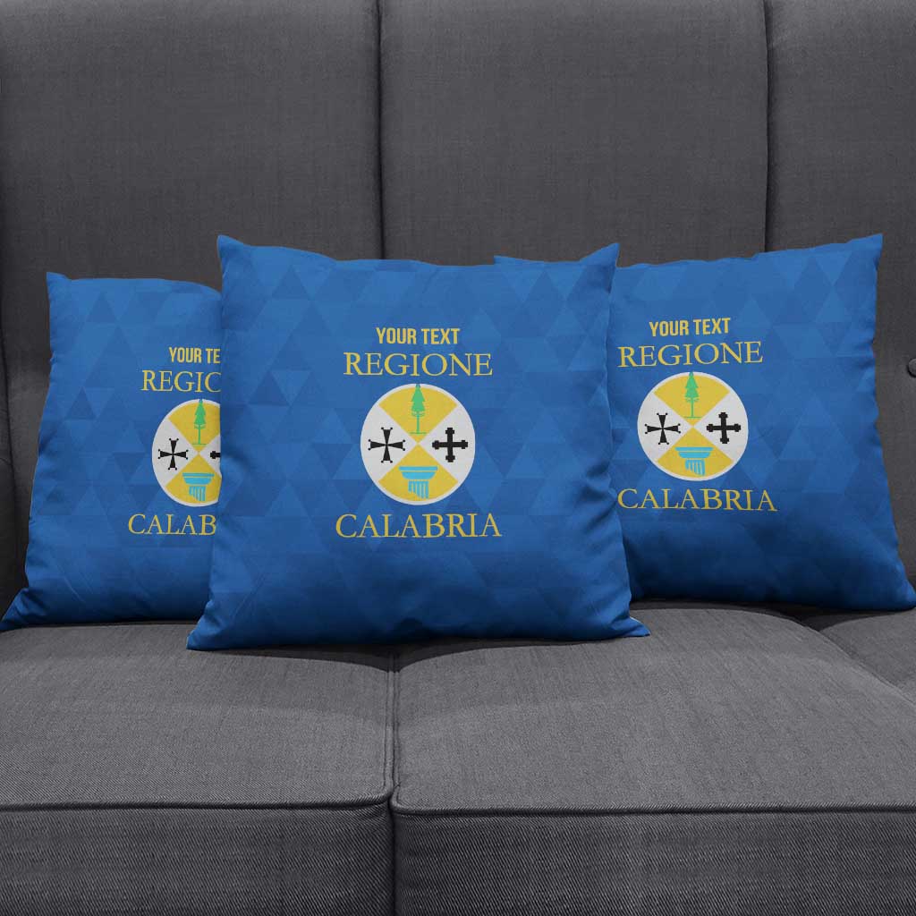 Personalized Italy Calabria Pillow Cover Inspiration Flags Style - Wonder Print Shop
