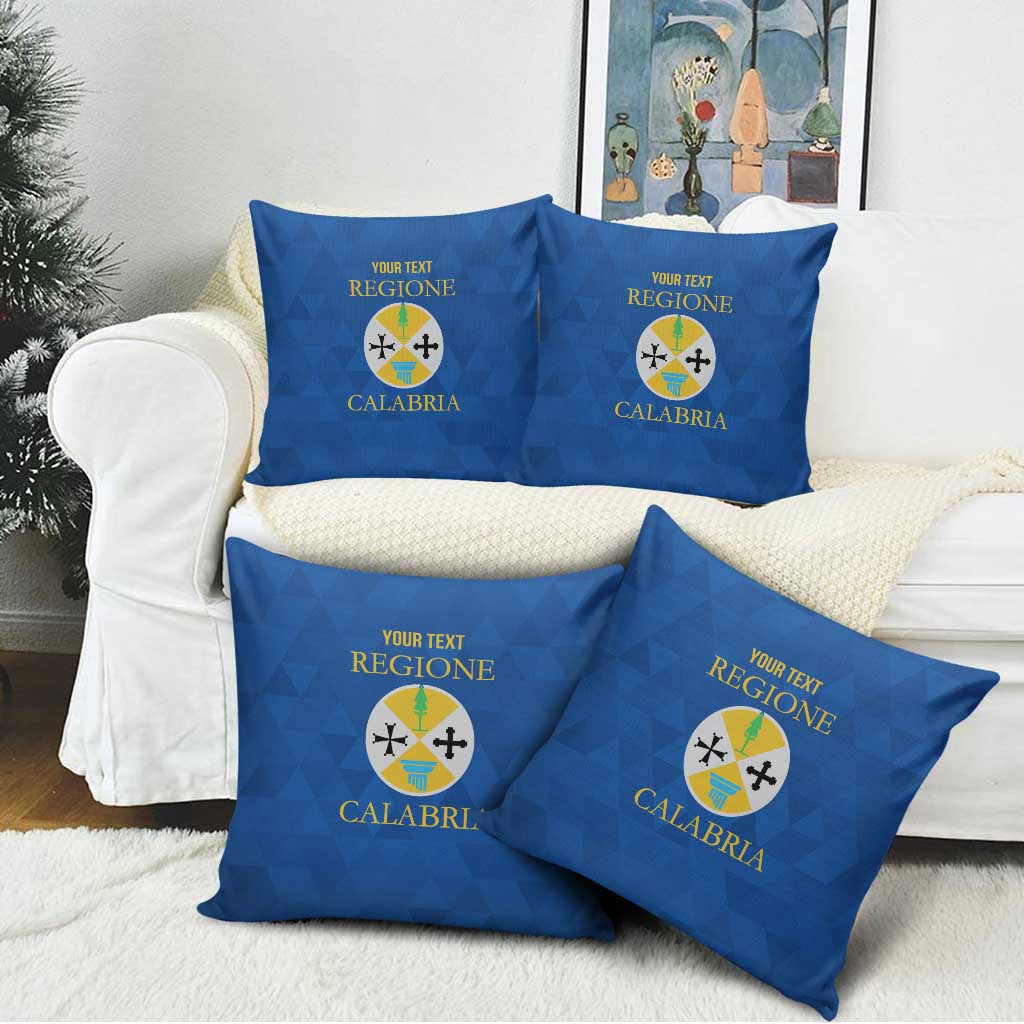 Personalized Italy Calabria Pillow Cover Inspiration Flags Style - Wonder Print Shop