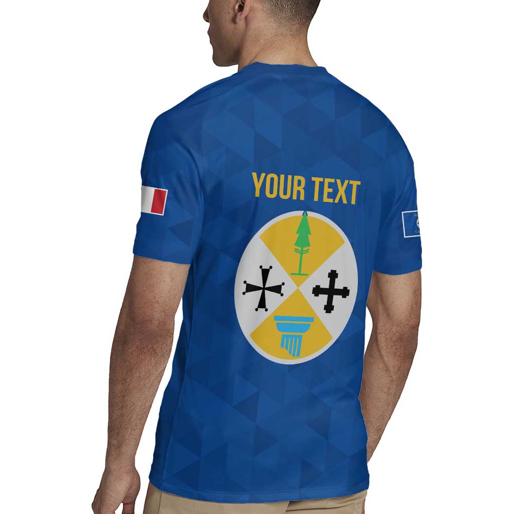 Personalized Italy Calabria Rugby Jersey Inspiration Flags Style