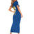 Personalized Italy Calabria Short Sleeve Bodycon Dress Inspiration Flags Style