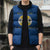 Personalized Italy Calabria Sleeveless Puffer Jacket Inspiration Flags Style - Wonder Print Shop