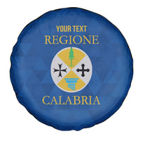 Personalized Italy Calabria Spare Tire Cover Inspiration Flags Style