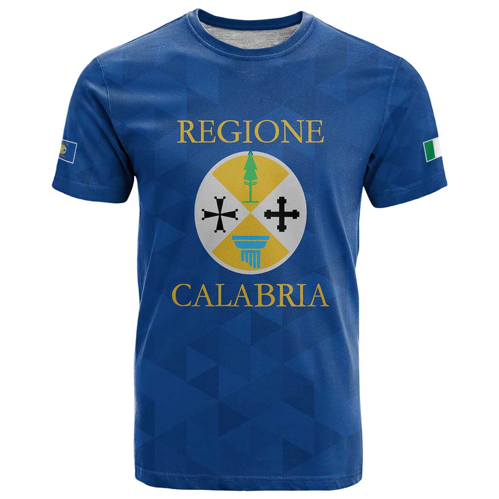 Personalized Italy Calabria T Shirt Inspiration Flags Style