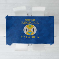 Personalized Italy Calabria Tablecloth Inspiration Flags Style