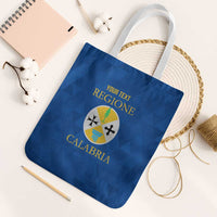 Personalized Italy Calabria Tote Bag Inspiration Flags Style - Wonder Print Shop