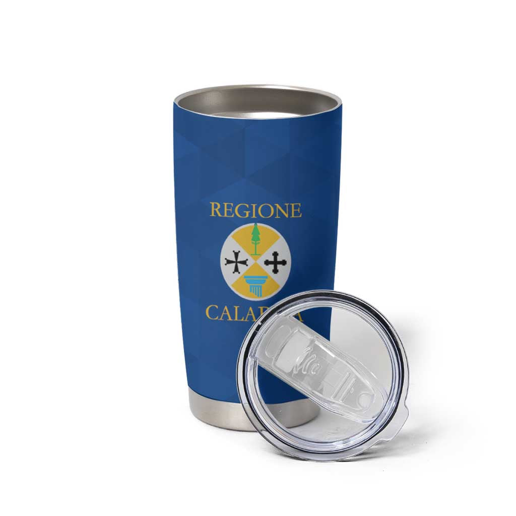 Personalized Italy Calabria Tumbler Cup Inspiration Flags Style