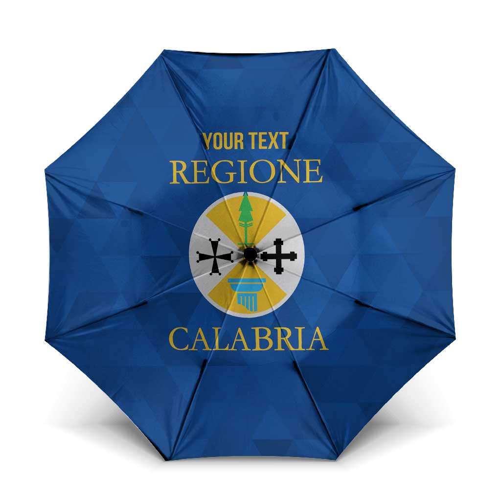 Personalized Italy Calabria Umbrella Inspiration Flags Style - Wonder Print Shop