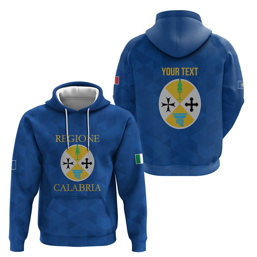 Personalized Italy Calabria Zip Hoodie Inspiration Flags Style
